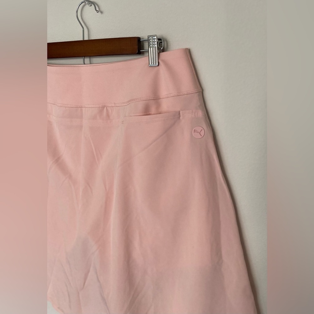 NWOT - Puma Women's PWRSHAPE Solid Skort - Size Large Color: Rose Dust - Picture 10 of 11